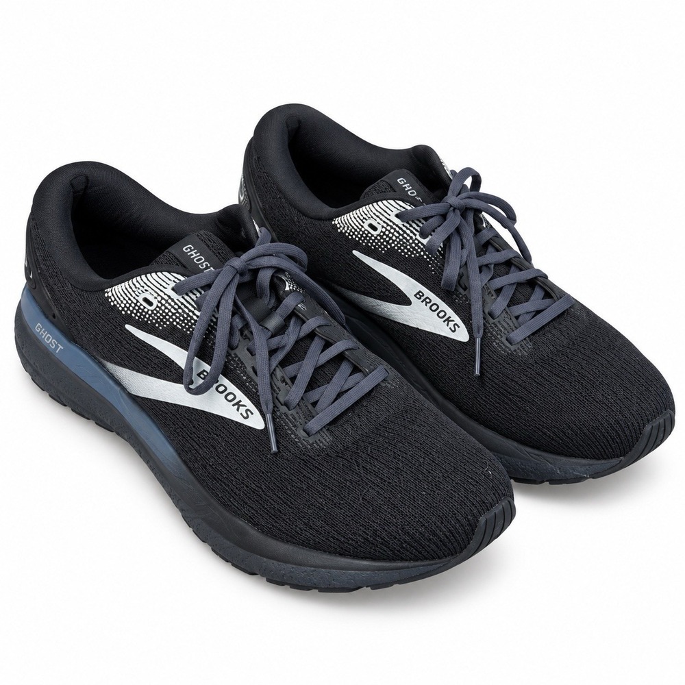 Brooks Men's Size 12 Ghost 16 Running Shoes Sneakers Black 1104181D046